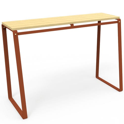 Table basse classique - FEEL - GUYON - en polyester / en métal / en tôle