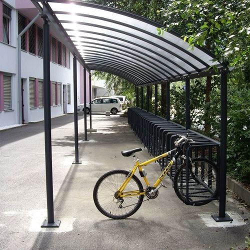 Range-vélo au sol - WING  - GUYON - avec abri / pour espace public / pour les zones urbaines
