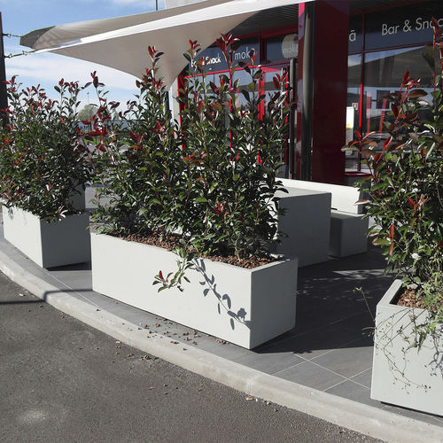Bac à fleurs en béton - ANDROMEDA - GUYON - carré / contemporain / pour espace public