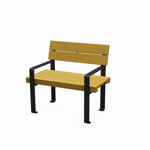Fauteuil design - LINEA SEDIA - GUYON - en bois / en bois / en métal