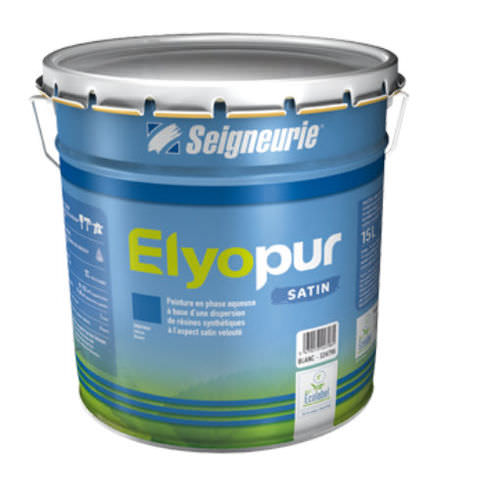 Peinture décorative - ELYOPUR SATIN - Seigneurie - intérieure / pour mur / résine synthétique