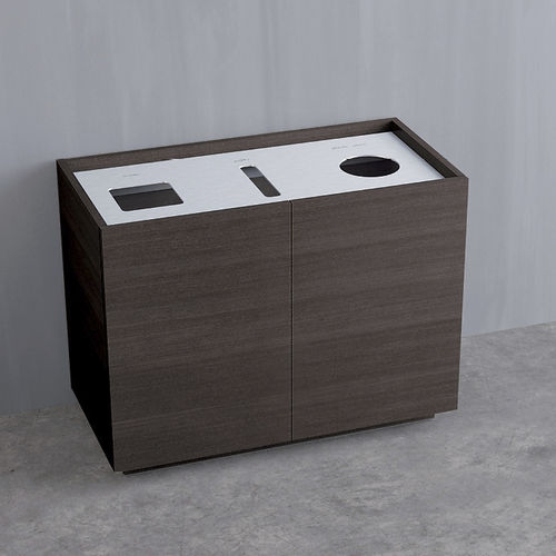 Cache-conteneur pour bureau - RECYCLE CENTER - Nucraft