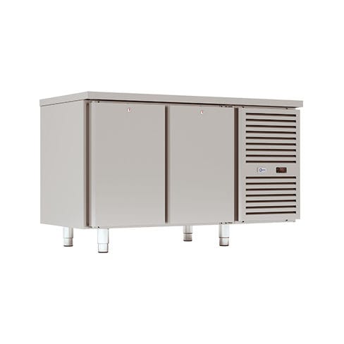 Comptoir réfrigéré professionnel - PRO 260 S - Kristal Endustriyel A.S. - 2 portes / avec tiroirs / en inox