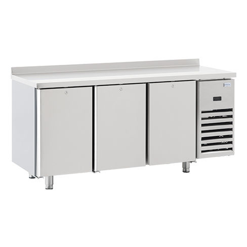 Comptoir réfrigéré professionnel - STANDARD SERIES - Kristal Endustriyel A.S. - 3 portes / sans tiroir / en inox