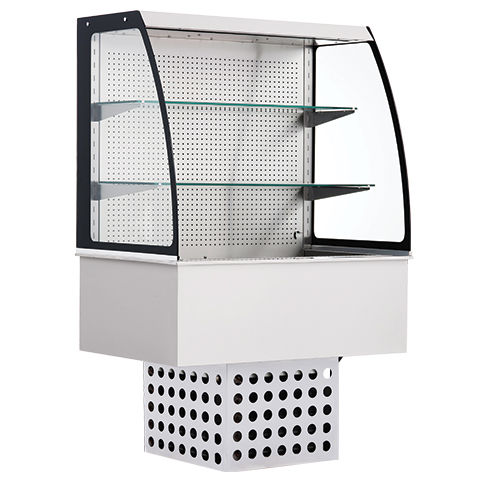 Vitrine réfrigérée à poser - BHST2GN-KR6 - Kristal Endustriyel A.S. - pour commerce / en inox / sans porte