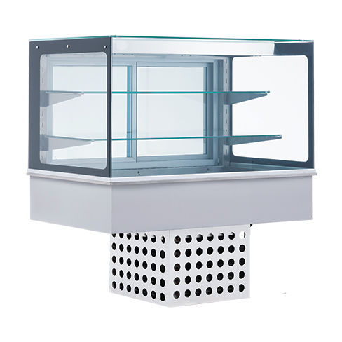 Vitrine réfrigérée à poser - BHST3GN-SC6 - Kristal Endustriyel A.S. - pour commerce / en inox / à portes coulissantes
