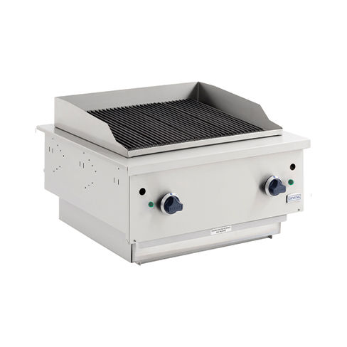Gril électrique - PAECG40 - Kristal Endustriyel A.S. - à encastrer / professionnel / en acier inox