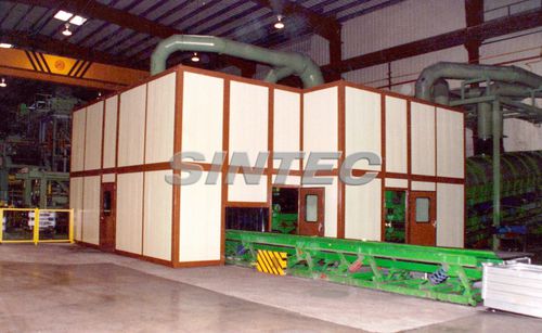 Panneau acoustique pour bardage - AISFÓN PI - SINTEC INSONORIZACIÓN - pour cloison / en tissu / rectangulaire