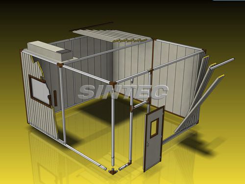 Panneau acoustique pour cloison - SINTEC INSONORIZACIÓN - en acier / rectangulaire / perforé