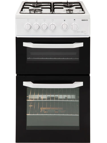 Cuisinière à gaz - BDG581 - Beko - noire