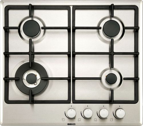 Table de cuisson à gaz - HIMW64225 - Beko - 4 foyers / encastrable / avec manettes