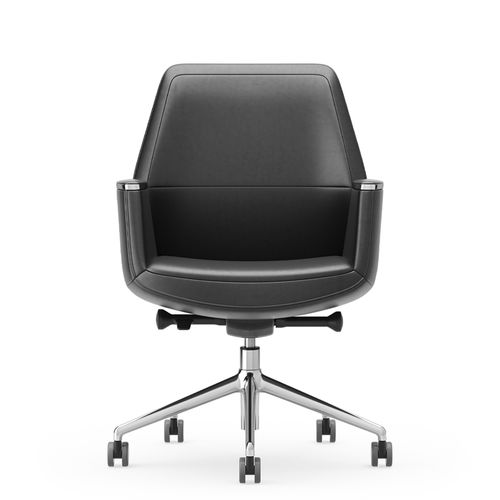 Fauteuil de direction design - MUSA - ICF - en cuir / en tissu / en métal