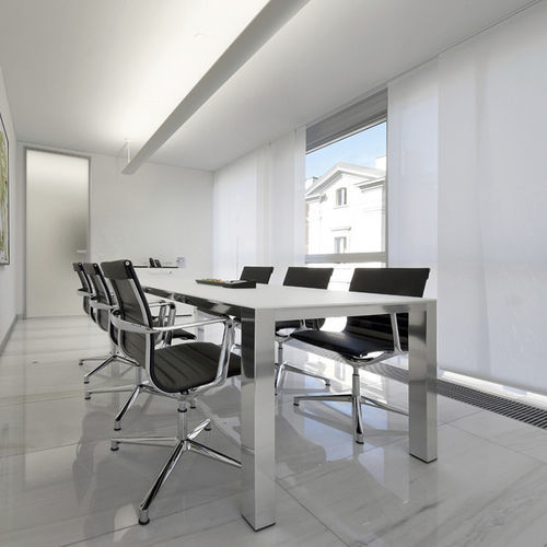 Table de réunion design - P80 - ICF - en chêne / en noyer / en HPL