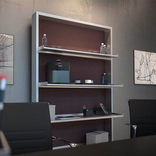 Meuble de rangement à poser - QADRO - ICF - pour bureau / contract / pour bibliothèque