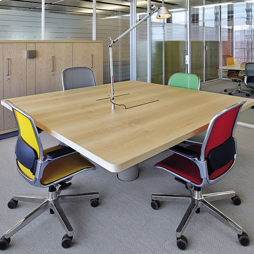 Chaise de bureau contemporaine - CLOUD - ICF - d'intérieur / en tissu / en résille