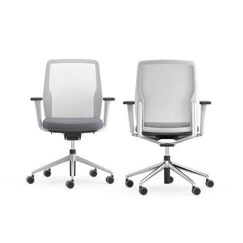 Chaise contemporaine - DUOSTRING - ICF - d'intérieur / en résille / en textile