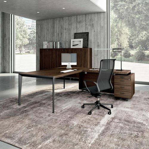 Bureau de direction - X9   - Quadrifoglio Sistemi d'Arredo - sur pied / contemporain / en bois