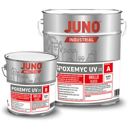 Peinture décorative - Poxemyc UV 2/C RAL 9006 - JUNO - de protection / d'extérieur / intérieure
