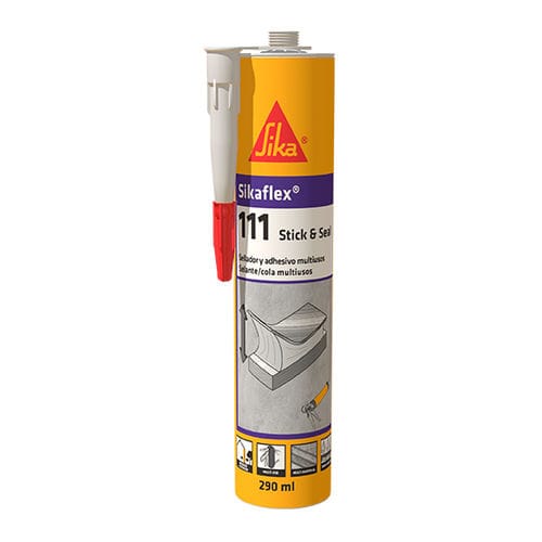 Mastic élastique - Sikaflex-111 - JUNO - adhésif / pour béton / pour métal