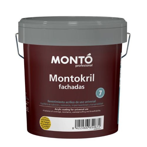 Peinture d'étanchéité - MONTOKRIL LISO - PINTURAS MONTO - de protection / d'imperméabilisation / décorative