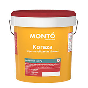 Peinture de protection - KORAZA ANTIGOTERAS  - PINTURAS MONTO - d'imperméabilisation / d'extérieur / pour toiture