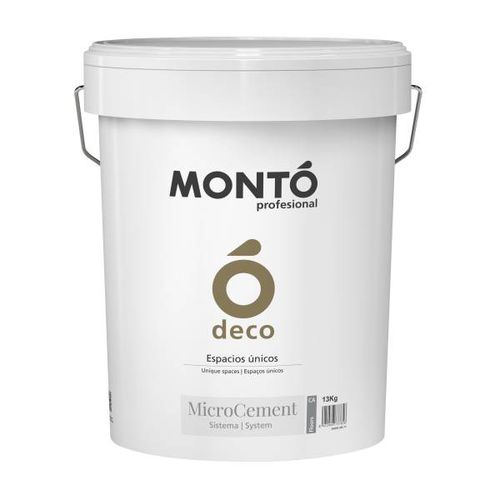 Enduit décoratif - MICROCEMENT FLOORS - PINTURAS MONTO - de finition / d'intérieur / d'extérieur