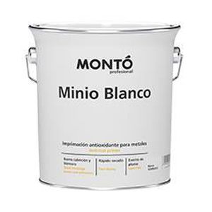 Primaire pour métal - MINIO BLANCO - PINTURAS MONTO - alkyde / d'intérieur / extérieur