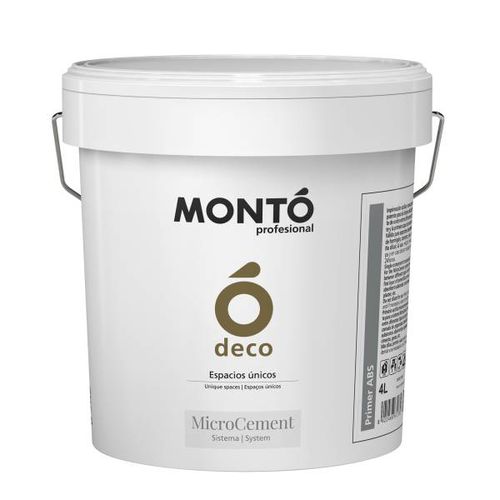 Primaire pour bois - MICROCEMENT PRIMER ABS - PINTURAS MONTO - pour plâtre / pour ciment / pour béton