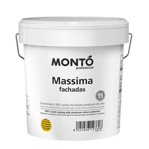 Peinture de protection - MASSIMA - PINTURAS MONTO - de finition / d'intérieur / d'extérieur
