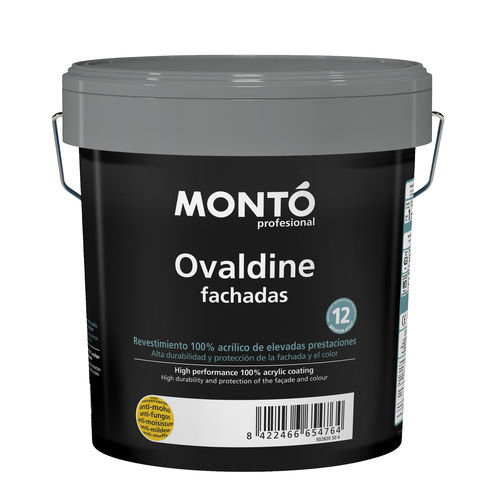Peinture de protection - OVALDINE FACHADAS - PINTURAS MONTO - d'imperméabilisation / décorative / d'intérieur