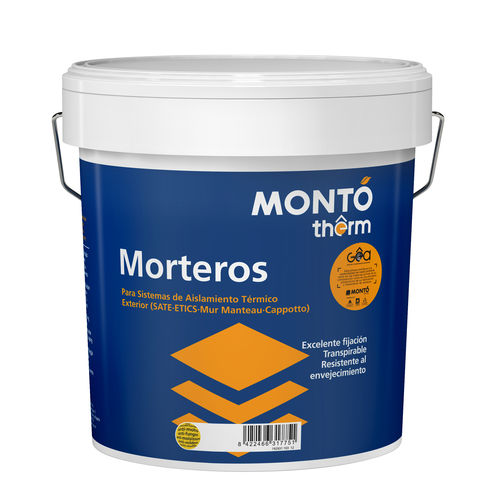 Primaire pour ciment - MONTOTHERM PRIMER - PINTURAS MONTO - à base d'eau / d'extérieur / imperméabilisant