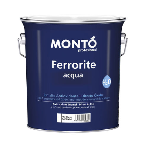 Vernis décoratif - FERRORITE ACQUA - PINTURAS MONTO - de protection / à base d'eau / pour métal