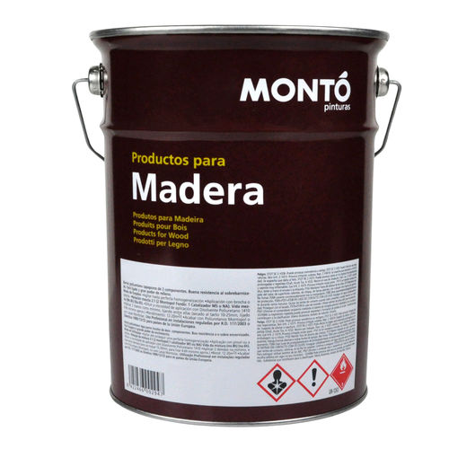 Vernis de protection - MONTOPOL TRANSPARENTE 20 - PINTURAS MONTO - en polyuréthane / pour bois / mat