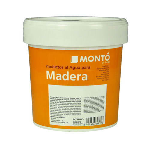Primaire pour bois - SELLADORA ACQUA BLANCA - PINTURAS MONTO - pour plâtre / pour ciment / acrylique