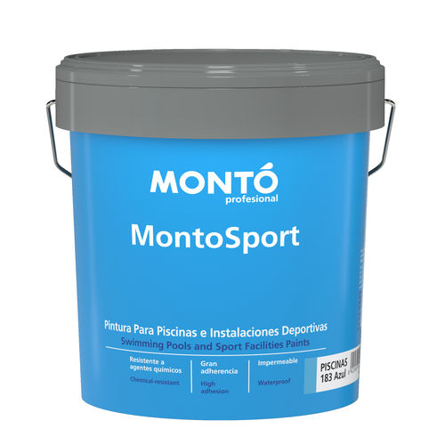Peinture de protection - MONTOSPORT PISCINAS AL AGUA - PINTURAS MONTO - d'extérieur / d'intérieur / de façade