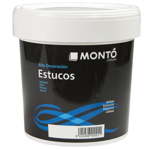 Enduit décoratif - GRASELLO - PINTURAS MONTO - d'intérieur / d'extérieur / pour mur