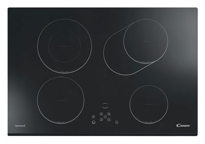 Table de cuisson à induction - CH 742B 75 - Candy - 4 foyers / encastrable / avec commandes tactiles