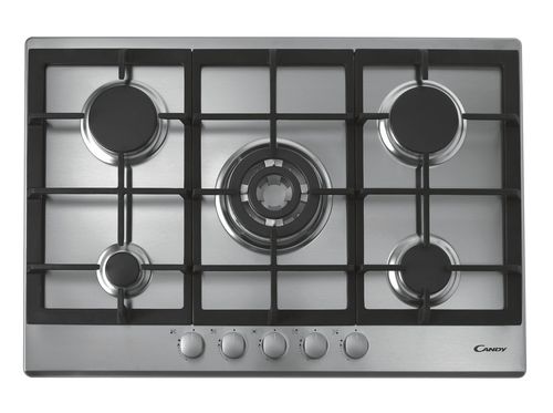 Table de cuisson à gaz - CPG 75 SQPX 75 - Candy - 5 foyers / encastrable / avec manettes