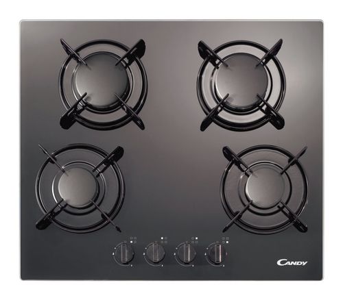 Table de cuisson à gaz - PV 640 SN  - Candy - 4 foyers / encastrable / avec manettes