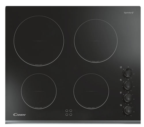 Table de cuisson à induction - CH 64 M 60 - Candy - 4 foyers / encastrable / avec commandes tactiles