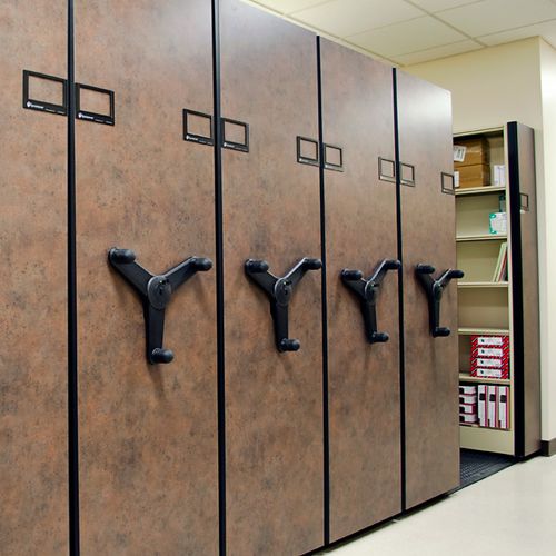Rayonnage mobile pour stockage - WHEELHOUSE® - Spacesaver - pour archives / mécanique / en acier