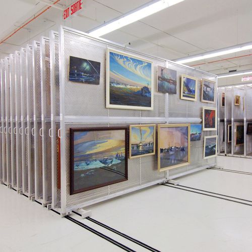 Porte-tableau coulissant - Spacesaver