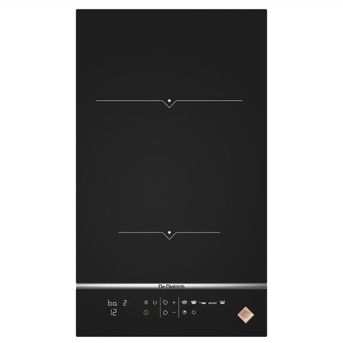 Table de cuisson à induction - DPI7360X - DE DIETRICH ELECTROMENAGER - 2 foyers / encastrable / avec commandes tactiles