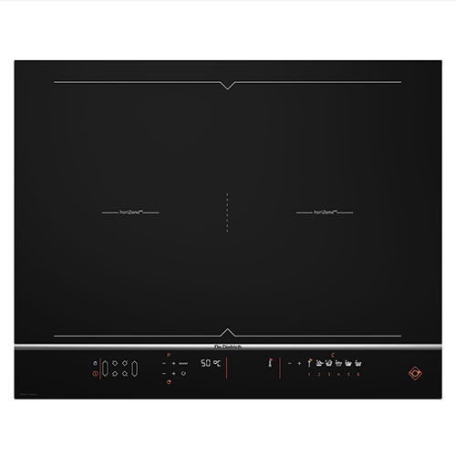 Table de cuisson à induction - DPI7688XT - DE DIETRICH ELECTROMENAGER - 4 foyers / encastrable / avec commandes tactiles