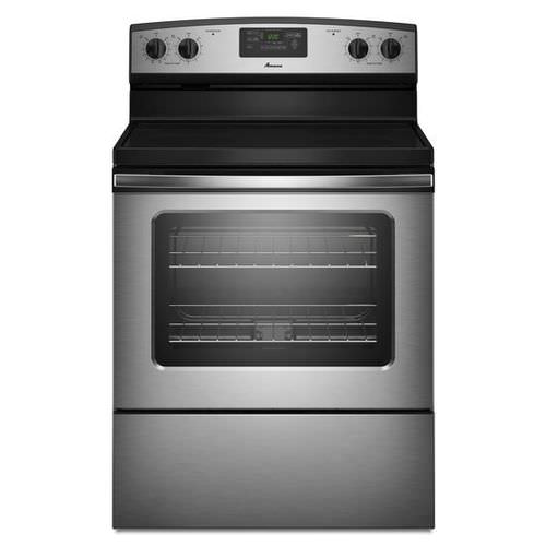 Cuisinière électrique - AER5630BAS - Amana - vitrocéramique