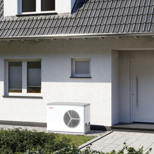 Pompe à chaleur air/eau - HPA-O 10  - STIEBEL ELTRON - résidentielle / pour l'installation à l'extérieur / split