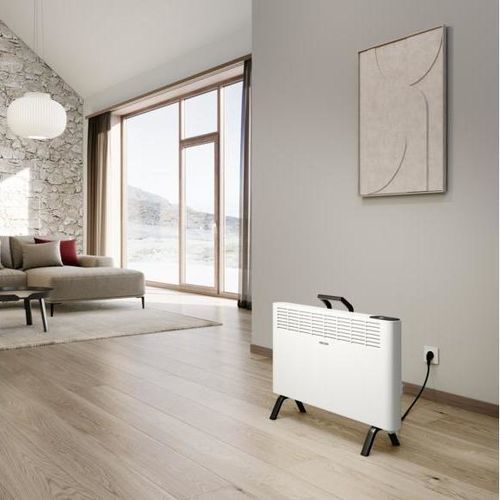 Convecteur électrique - CNS 2000 PLUS LCD MOVE - STIEBEL ELTRON - contemporain / en inox / en acier