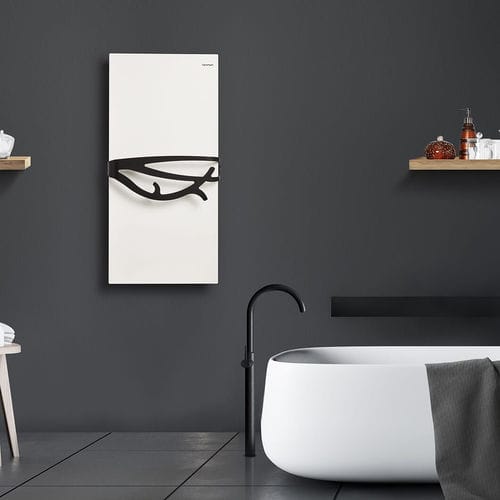 Sèche-serviettes à eau chaude - OLIVIN - HAMMAM DESIGN RADIATOR - contemporain / en inox / blanc