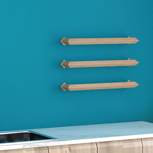 Sèche-serviettes électrique - Kibele  - HAMMAM DESIGN RADIATOR - 0...500 w / contemporain / en inox