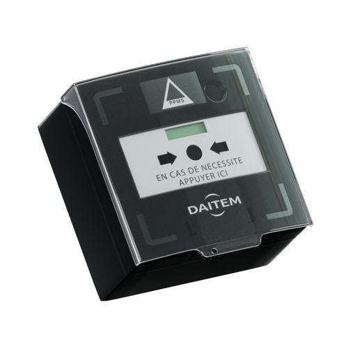 Bouton poussoir d'urgence - NOIR PPMS - ATRAL - DAITEM